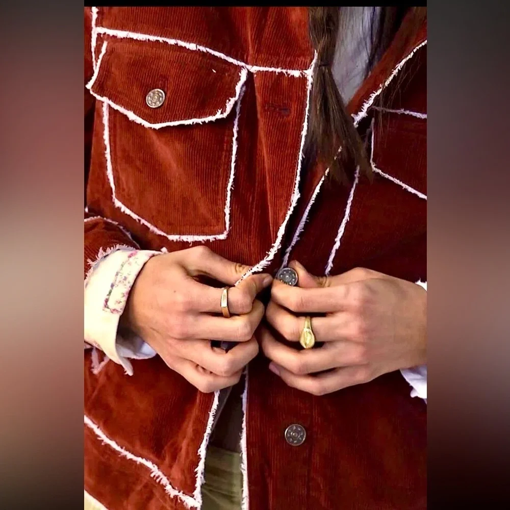 Free People Heartland Corduroy Jacket